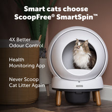 Load image into Gallery viewer, ScoopFree® SmartSpin™ Self-Cleaning Litter Box
