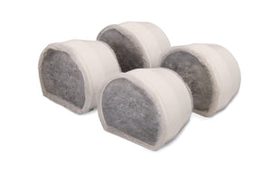 Drinkwell® Ceramic Fountains Replacement Charcoal Filters (4-Pack)