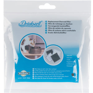 Drinkwell® Current Fountains Replacement Charcoal Filters (4-Pack)